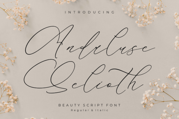 Andaluse Selioth: A Luxurious Script Font