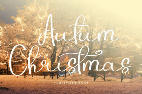 Autum Christmas: A Quirky Script Font