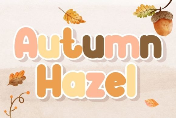 Autumn Hazel Font for Elegant Design