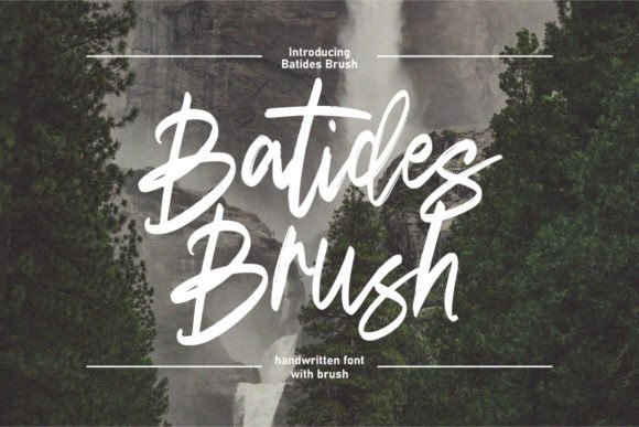 Batides Brush: A Creative Font for Makers