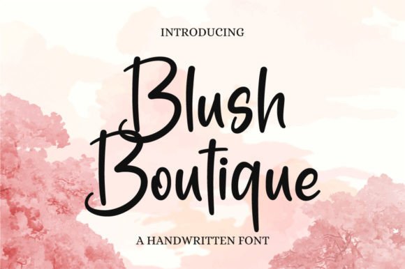 Blush Boutique: A Font That Elevates Your Brand