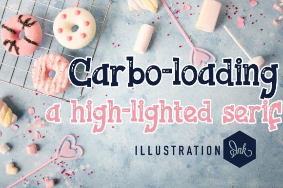 Carbo-loading: A Font for Elegant Expression