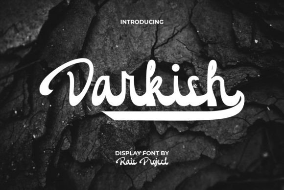 Darkish: Bold Script Font for Marketing