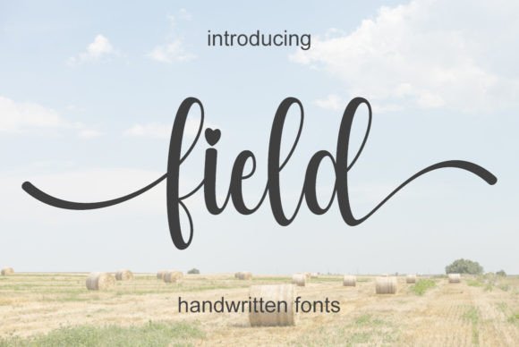 Field: A Handwritten Font for Web Design