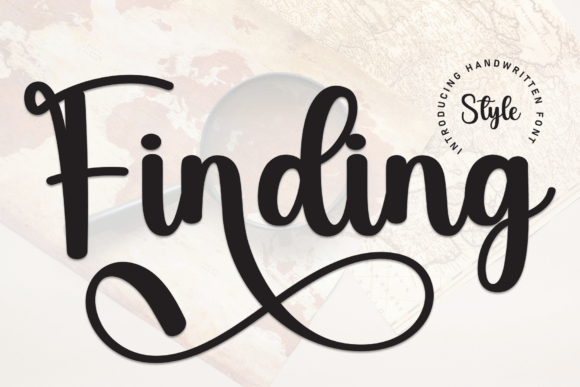 Finding is a sweet and friendly handwritten display font that brings a warm, approachable vibe to any design. I first came across it while working on a branding project for a small café looking to refresh its visual identity. The owner wanted something that felt personal, inviting, and a little whimsical—perfect for a place where customers come to relax and enjoy a cup of coffee. As I opened my design board, I knew Finding could be the key to capturing that feeling.