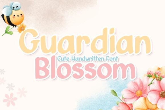 Guardian Blossom Font for Craft Creators