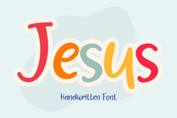 Jesus Font: Handwritten Style for Editorial Design