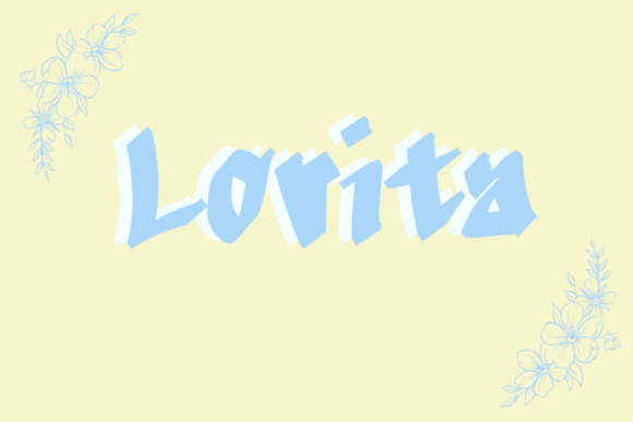 Lorita: A Quirky Handwritten Font
