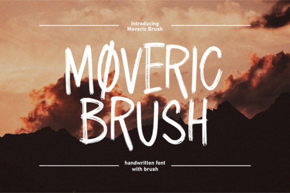 Moveric Brush: A Font for Polished Branding