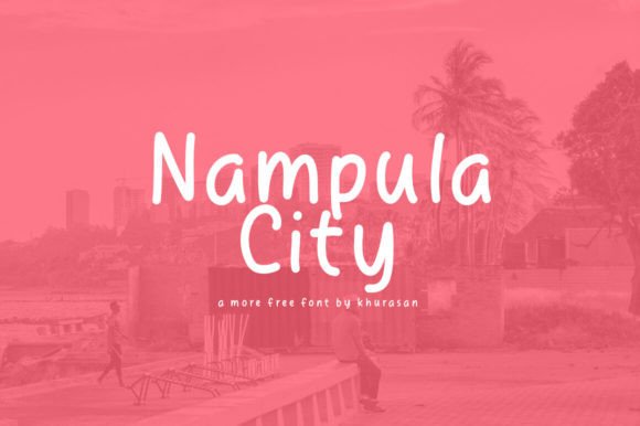 Nampula City Font: Modern Handwritten Style