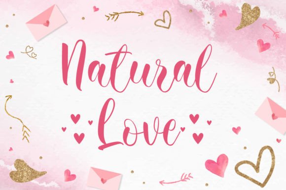 Natural Love Font