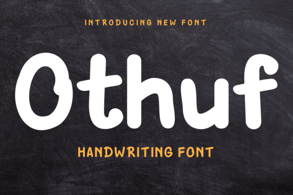 Othuf Font: Handwritten Elegance for Business