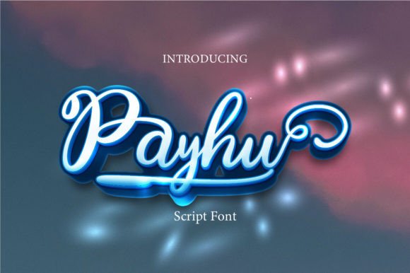 Payhu: A Script Font for Editorial Design