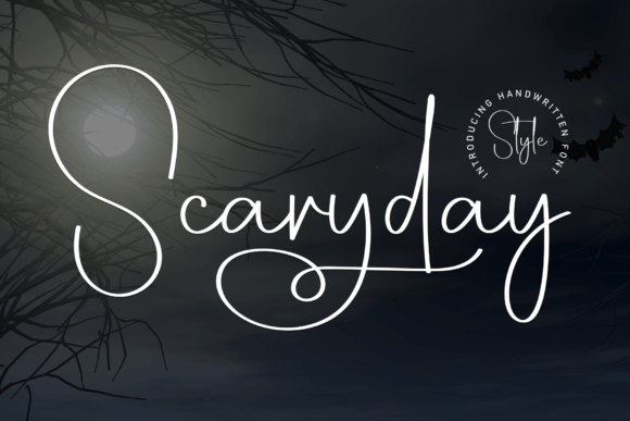 Scaryday: A Stylish Handwritten Font