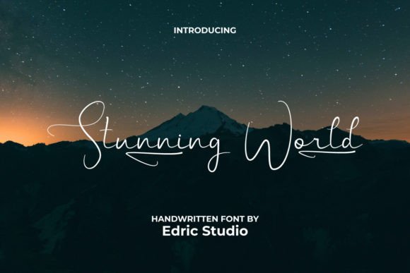 Stunning World Font Review