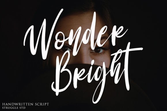 Wonder Bright Font for Editorial Design