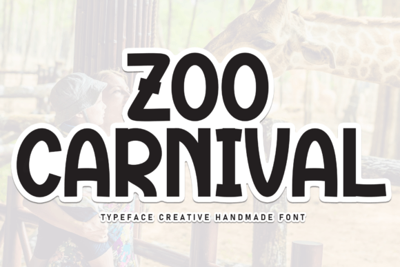 Zoo Carnival: A Fun Font for Creative Projects
